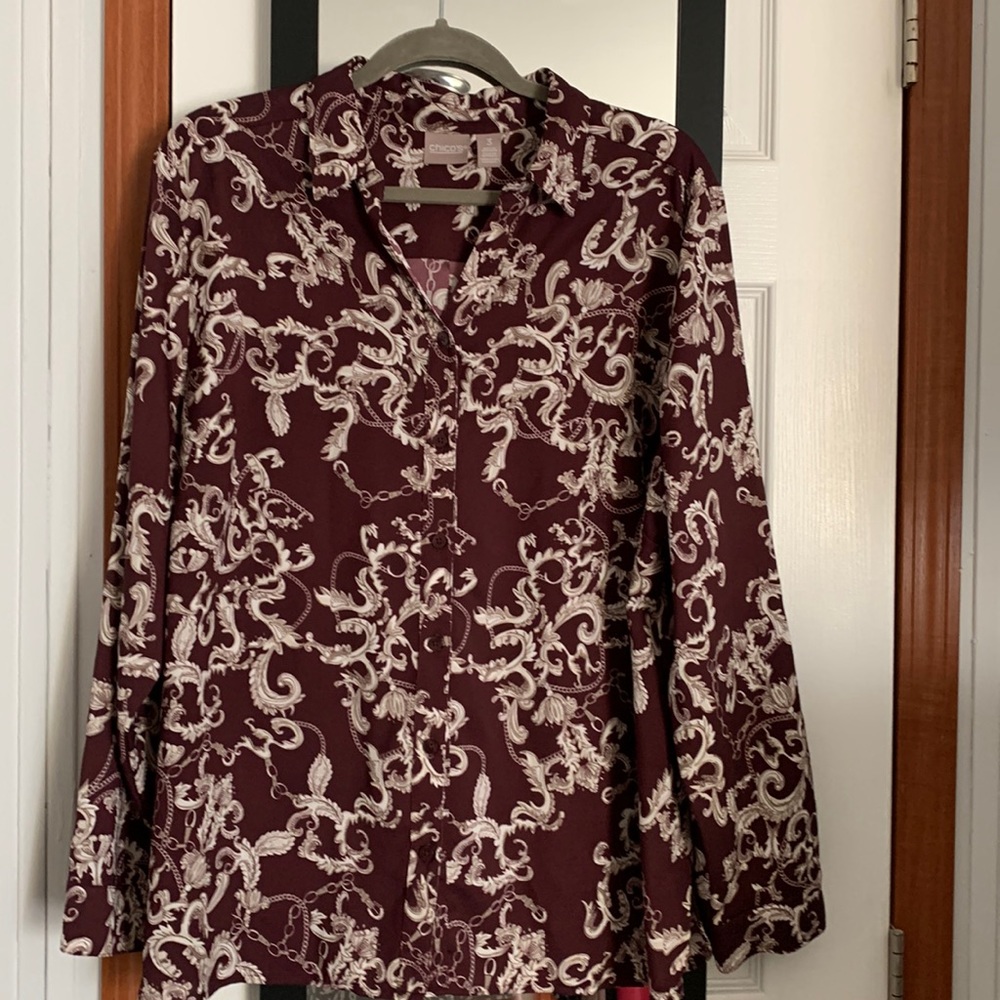 Chico size 3 blouse